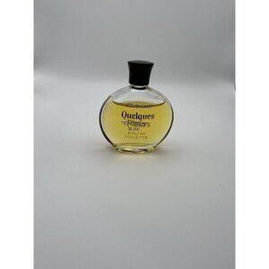 Vintage Houbigant Quelques Fleurs Eau de Toilette .5oz Splash Perfume Mini